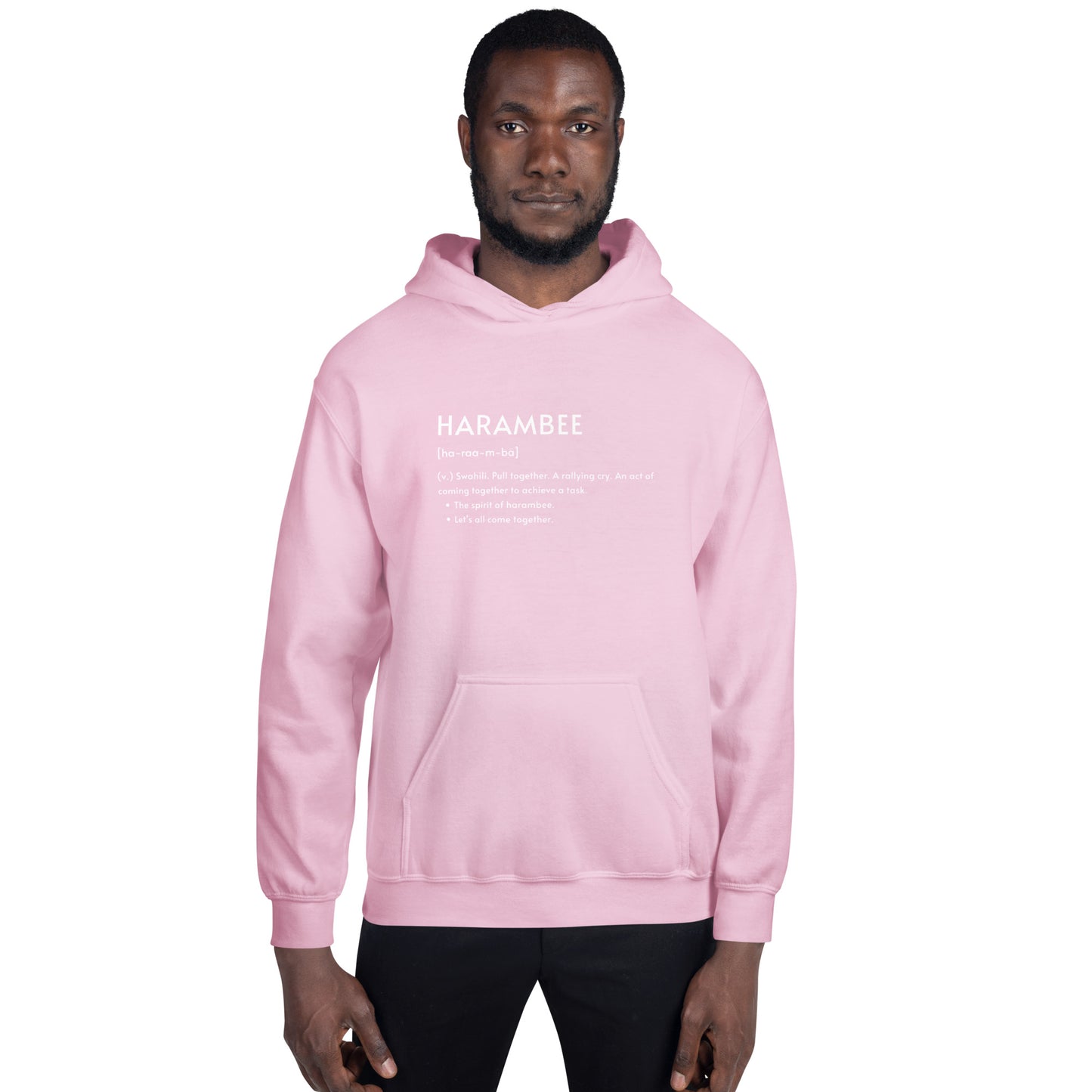 Harambee Definition Unisex Hoodie