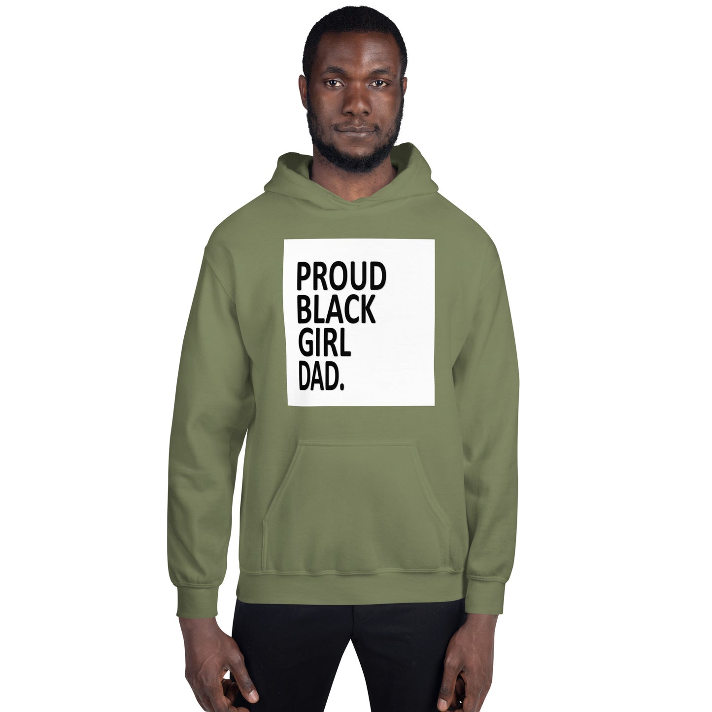 Proud*Black*Girl*Dad Unisex Hoodie