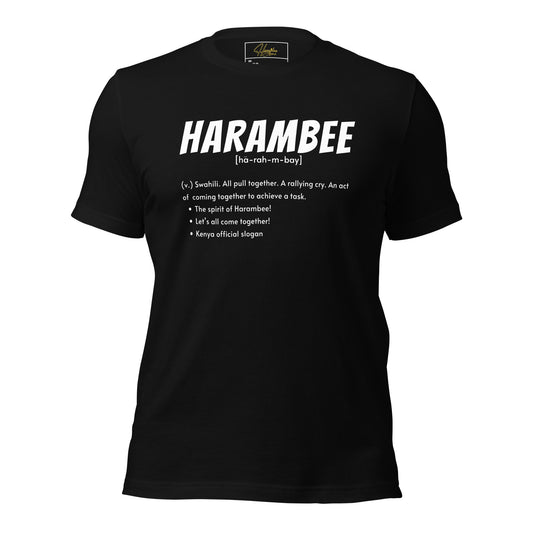 Harambee Definition Unisex t-shirt